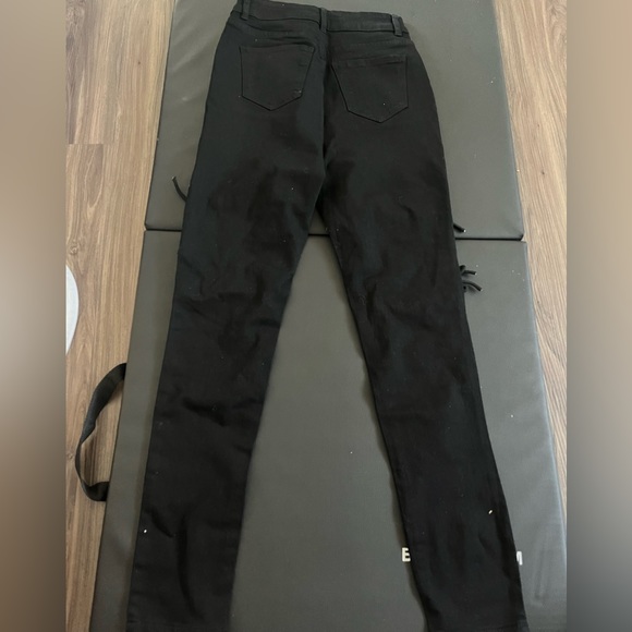 Ripped Black Jeans - Picture 3 of 3